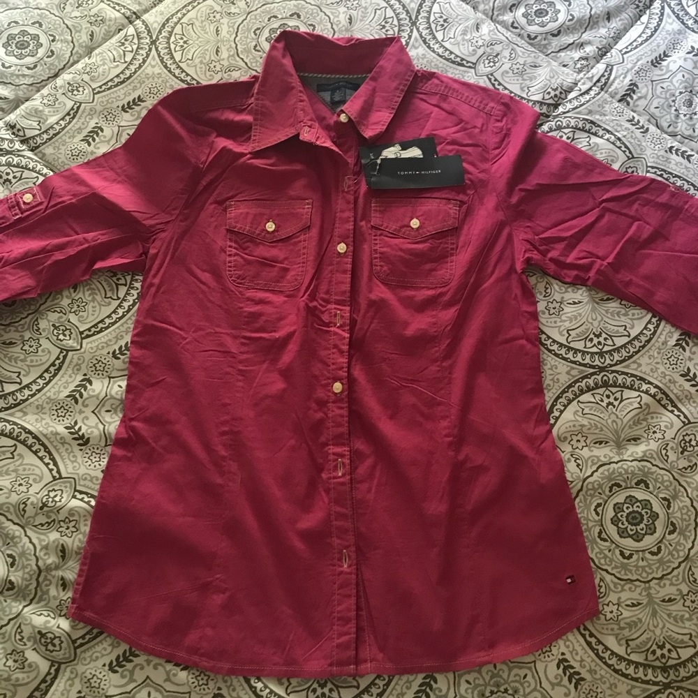 Button up Tommy Hilfigre blouse